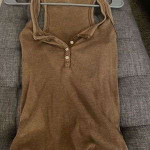 Aerie tan tank.